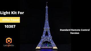 Standard & Remote Light Kit For LEGO Icons 10307 Eiffel Tower - Eiffel Tower 10307 - Tallest LEGO