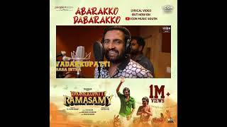 Unlocking the magic of #AbarakkoDabarakko 1 million views  #VadakkupattiRamasamy