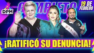 ¡La DENUNCIA de Alicia Villarreal y el ADIÓS a Paquita! | De Primera Mano | 19 de febrero 2025