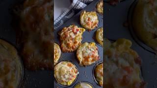 24 Days of Dansmas: @hungry.happens' Smashed Potato Breakfast Cups #recipe #cooking #food
