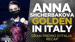 Anna Shcherbakova edges out Maiia Khromykh at Gran Premio D'Italia | THAT FIGURE SKATING SHOW