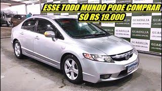 Ficou com medo do New Civic Rec. - Vai perder o medo Agora! De 40 por 19 Mil