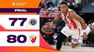 CLOSE till THE END | Paris Basketball-Crvena Zvezda R1 HIGHLIGHTS 24-25 Turkish Airlines EuroLeague