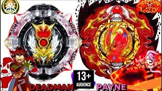 (13+) ANIME Rashad vs Phenomeno: Greatest Raphael vs Prominence Phoenix-Beyblade Burst DB Battle 46