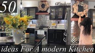 MUST SEE* 50 IDEAS TO DECORATE A MODERN TRENDY KITCHEN/HOME DECOR TRENDS/INTERIOR DESIGN/MARATHON