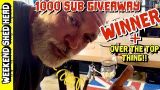 1000 sub GIVEAWAY results - OVER THE TOP bingo machine 