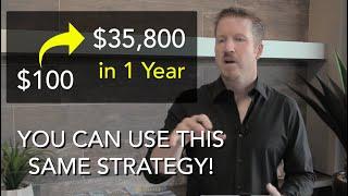 How I Turned $100 Into 35K in 1 Year Thru Real Estate Investing And YOU Can Use This Same Strategy