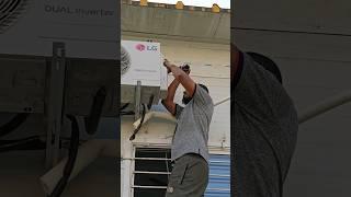 Ac technician 🪛 work ️#airconditioner #trending #shorts