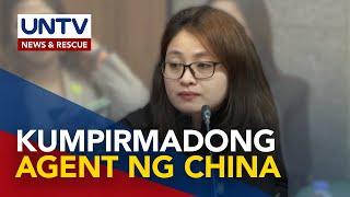 Alice Guo, ikinokonsiderang ‘agent of influence’ ng China – NICA