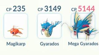 Mega Gyarados Evolution Line Only Challenge  (Pokemon Go)