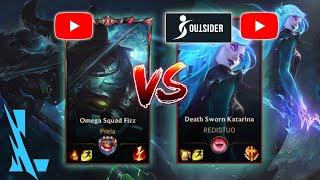 OUTSIDER Katarina vs Jeruhh Fizz, Youtuber Duel! | Wild Rift