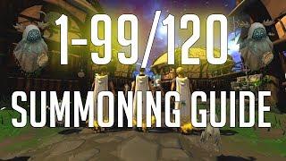 Runescape 3 - 1-99/120 Summoning guide 2018