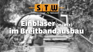 Einbläser im Breitbandausbau – STW Spleißtechnik