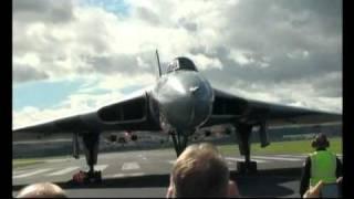 Avro Vulcan taxi and shutdown, RAF Leuchars airshow 2010