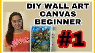 Wall Art Canvas Beginner || Sheng Moohh