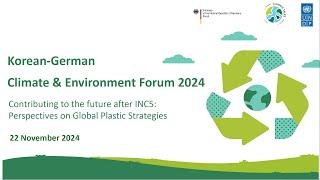 (ENG) Korean-German Climate & Environment Forum 2024