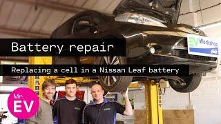 Scrap? LEAF it out! Here's how a 9-year-old Nissan LEAF 30kWh battery can be repaired. Part 2