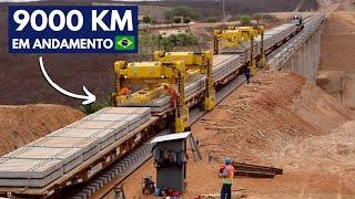 Maiores Ferrovias em Construção no Brasil