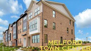 INSIDE A NEW DECORATED LUXURY TOWNHOME IN Bowie Maryland The Gramercy Melford Town Center