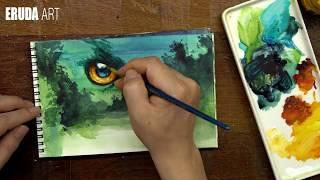 ERUDAart easypainting5- Watercolor&Postercolor speedpainting