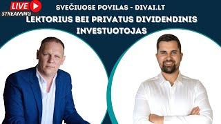 #011 Dividendinis investavimas ir individualių akcijų pasirinkimai - svečiuose Povilas | DIVAI.LT