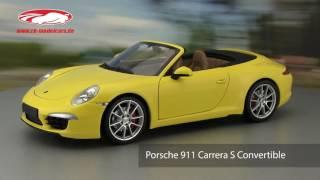 ck-modelcars-video: Porsche 911 Carrera S Cabriolet