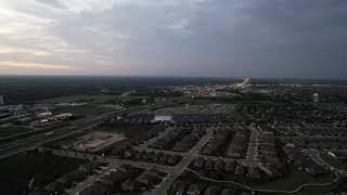 Evening Aerial View in 4K - Buda, Texas