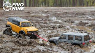 Traxxas TRX4 Bronco Winch rescue Axial SCX10 III | Fivo Nine Adventures