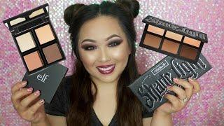 Kat Von D Shadelight VS Elf Contour Palette | DUPE?