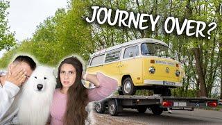 Our Van Breaks Down | Going Home