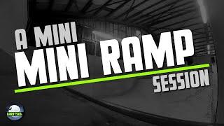 A mini mini ramp session - Learning to skate at 38