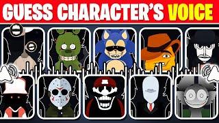 Guess Horror Character's Voice | Horror Character But in Incredibox Sprunki...! #503