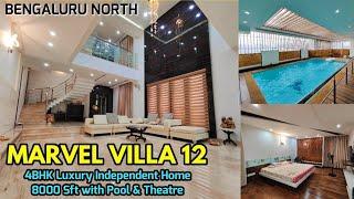 Marvel Villa - Independent Home with Swimming Pool For Sale in Bengaluru