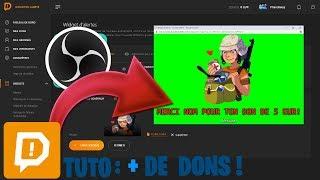 TUTO : METTRE EN PLACE DES DONATIONS POUR STREAM - Alertes de dons