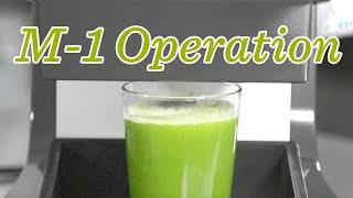 M-1 Operation -   How to operate the Goodnature M-1 juice press