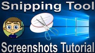 The Snipping Tool - Windows Screenshots Tutorial