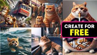  How to Create AI GINGER CAT Viral Videos for Free 