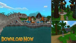 Minecraft Jurassic World Resort Project | Trailer + Download!