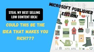 KDP Low Content Book Tutorial- Craft Paper Pad in Microsoft Publisher! Sell More Books On Amazon!