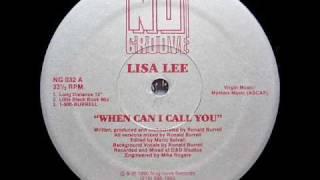 Lisa Lee - When Can I Call You (Long Distance 12' Mix)