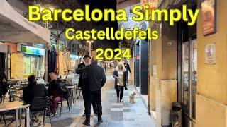 2024 Night Walking tour in Castelldefels Barcelona ️