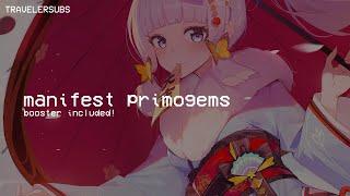 ੈ manifest primogems subliminal