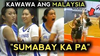 Gilas Women's U18 Nilampaso ang Malaysia, Nagwala ang bench ng Umiskor ang anak ng PBA player