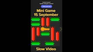 15 September Mini Game How to Solve Mini Game Puzzle in Hamster Kombat (100%) SOLVED !