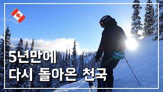 5년만에 드디어 돌아왔네요 | 휘슬러 | BC | 캐나다