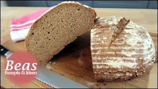 Roggenmischbrot Rezept | Brot backen | Mit Sauerteig selber machen