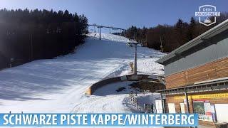 Schwarze Piste Winterberg: Panoramahang an der Kappe