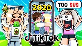 Reacting to CRINGE 2020 Roblox TikTok Trends... | Avocado Playz & Baby Karen