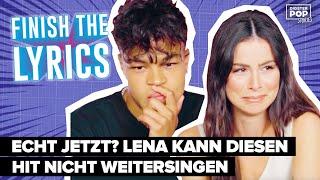 Looking For Love: Lena & Malcom spielen 𝙁𝙞𝙣𝙞𝙨𝙝 𝙏𝙝𝙚 𝙇𝙮𝙧𝙞𝙘𝙨! Erkennen sie Wincent Weiss' Hit nicht?! 