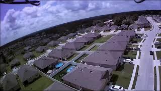 None stop storms all around the drone